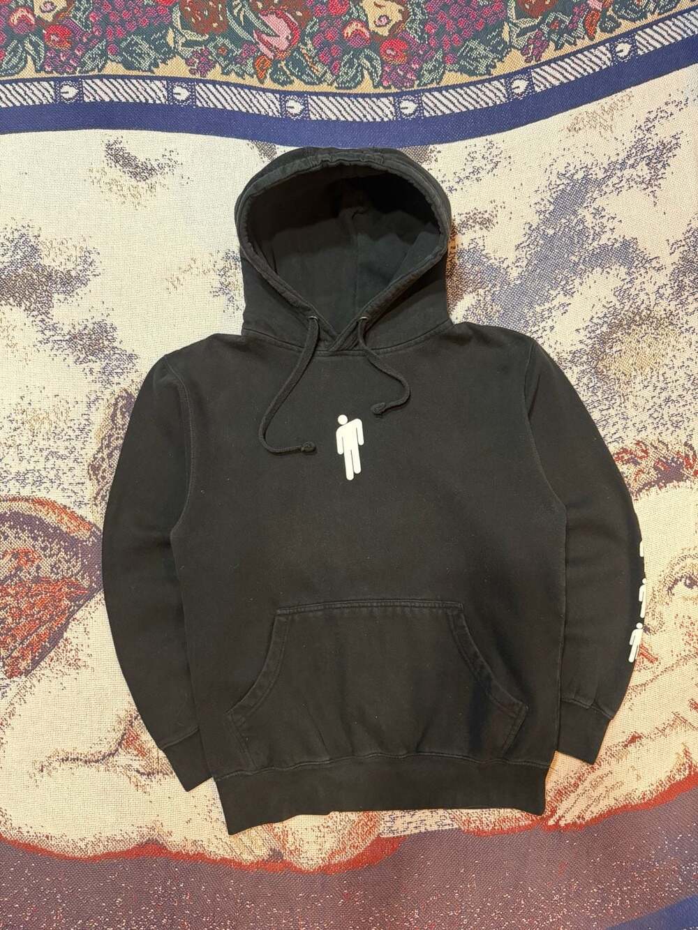 Black Billie Eilish Tour Pullover Hoodie